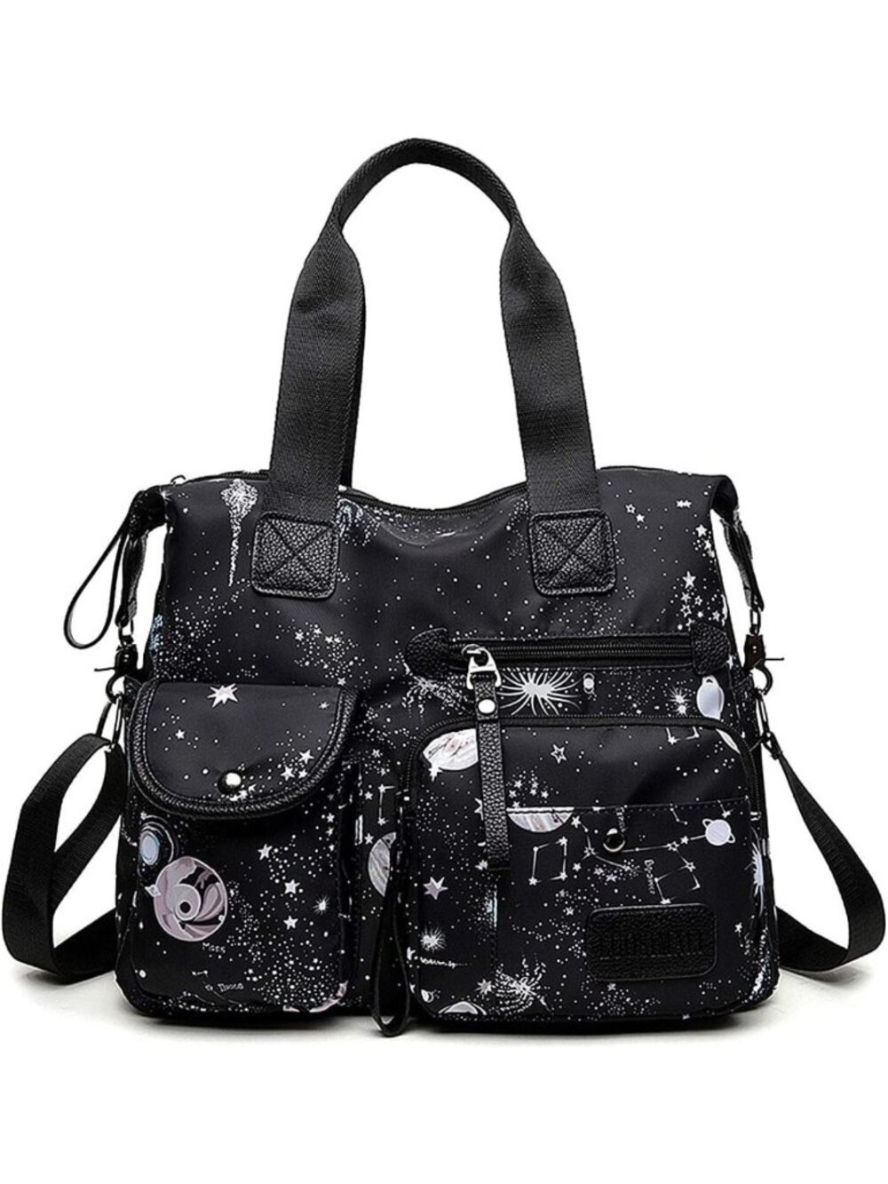 Stylish Multi-Pocket Tote Bag for Women, Large Shoulder Handbag & Work Purse